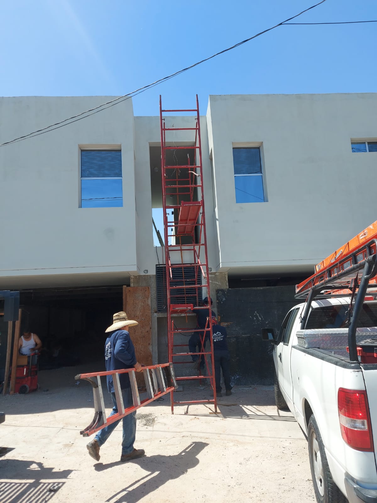 Anguiano Contractors construction site in Mexicali